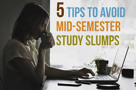The concept of the mid-semester slump