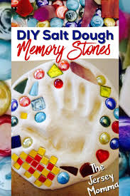 Salt Dough Memory Stones Diy