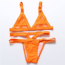 Thea Bikini Set Orange Agent Special Edition Bikinis