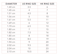 Singapore Ring Size Eclat By Oui