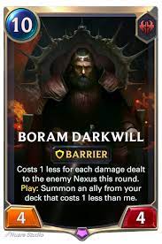 Boram Darkwill, Emperor of Noxus | Week 50 Design Contest Entry:  r/CustomLoR Championship : r/CustomLoR