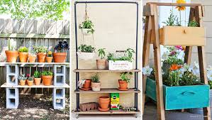 15 Easy Diy Outdoor Plant Stands You