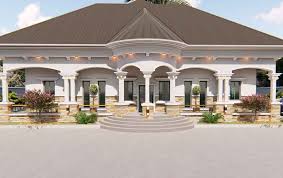 8 Bedroom Bungalow Nigerian House Plan