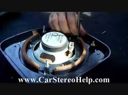 honda accord rear speaker removal and