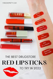 best red lipsticks to try in