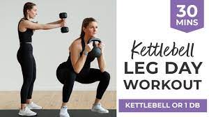 8 best kettlebell leg exercises video