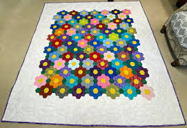 flower garden quilt by patti