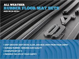audi b8 s4 all weather floor mats
