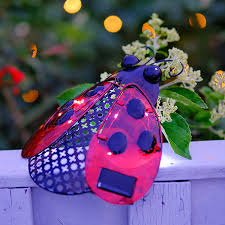 Ladybug Solar Outdoor Light Iron