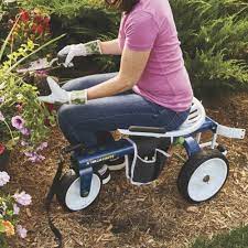 Gorilla Carts Rolling Garden Scooter