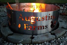 Stay at home, go camping, take your portable fire pit a.k.a portable fireplace to a family member's place, it's a great way to start the party. Custom Fire Pit Ring Made In Michigan