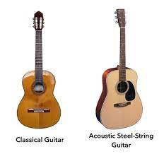 clical guitar vs acoustic guitar