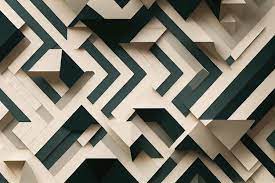 40 000 geometric pattern wallpaper