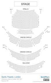 apollo theatre london seating plan