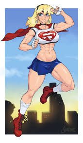 Super-Soldier Girl! #Amalgam of Supergirl and American Dream [Fan Art] :  r/DCcomics