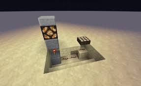 Powering A Redstone Lamp On Top Of A Piston Arqade