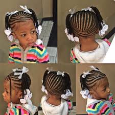 It's a great way to style box braids quickly and have them still look chic and stylish. Pin By Shannan Hargrove On Kid Styles Baby Girl Hairstyles Hair Styles Lil Girl Hairstyles