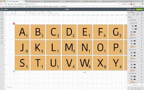 diy scrabble words with your cricut