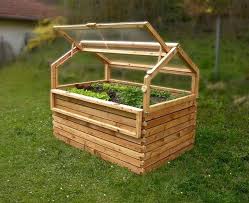 Raised Bed With Cold Frame