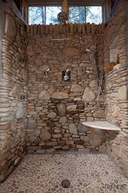 This Grotto Style Shower Is Lined W