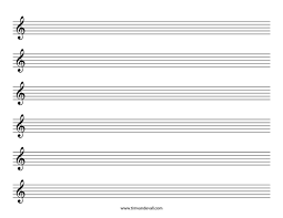blank treble clef staff paper tim s