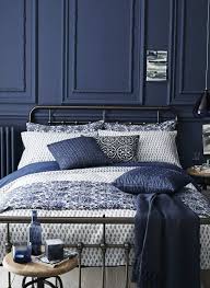 navy blue bedrooms