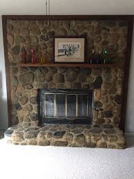 White Washed My 1980 S Fireplace