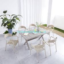 Rectangle Outdoor Table And Chairs