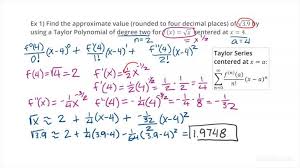 partial sum of a taylor series