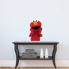 Elmo Wall Decal Mural Elmo Monster