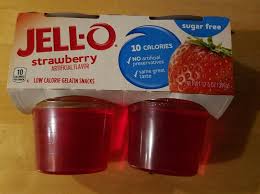 strawberry gelatin snacks nutrition