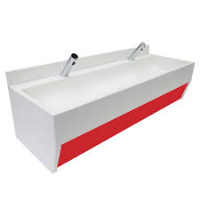 Wall Mounted Solid Surface Trough Sinks