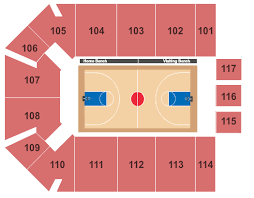 The Kovalchick Complex Ed Fry Arena Seating Chart Indiana