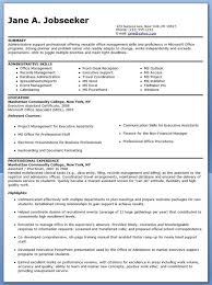 Sample Resumes For Administrative Jobs Executive Administrative