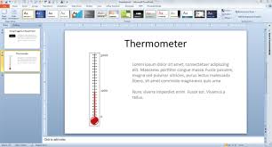 How To Make A Fundraising Thermometer For Powerpoint