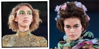 marc jacobs ss20 hair and make up