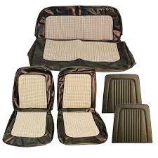 Houndstooth Seat Upholstery Cover Set