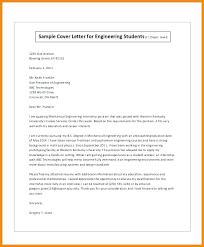 Example Cover Letters For Internships Dew Drops