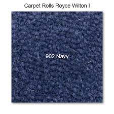 carpet wilton wool i 902 navy 40 wide