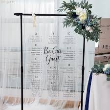 modern wedding sign minimalist black