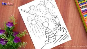 Dozen of contemporary & traditional drawing workshops.great drawing fair weekend. How To Draw Diwali Festival For Kids Cute Drawing For Diwali Festival Step By Step Youtube