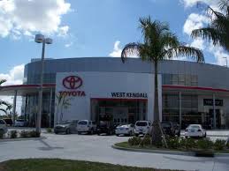 west kendall toyota car dealership in