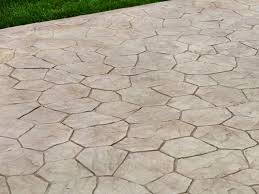 Stained And Stamped Concrete Finishes