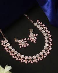 rose gold fashionjewellerysets for