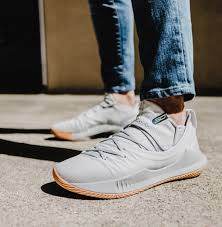 Below, check out all of curry's shoes with under armour starting with his first signature look, the curry 1. On Foot Look The Under Armour Curry 5 In Grey Gum Nice Kicks Sneakers Men Fashion Sneakers Fashion Sneakers Men
