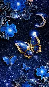 Blue Butterfly Wallpaper Free Download ...