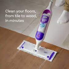 the new swiffer powermop helps you mop