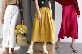 Desain rok panjang seragam modern. Ini 5 Jenis Kain Yang Cocok Dan Mudah Untuk Dijadikan Rok Womantalk
