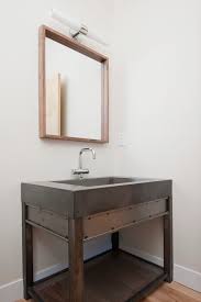 chic industrial bathroom vanity ideas