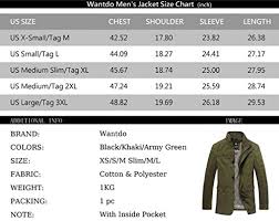 Wantdo Mens Trench Coat Jacket Army Green L Amazon In